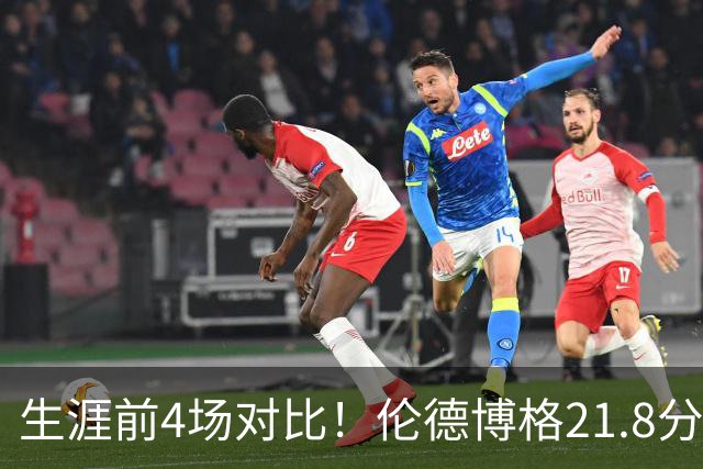 生涯前4场对比！伦德博格21.8分9.3板4.8助 东契奇19分6.5板3.8助