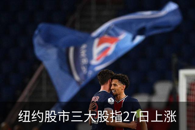 纽约股市三大股指27日上涨
